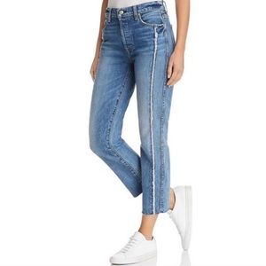 7 For All Mankind | Denim (The Edie w/ Frayed Seam)